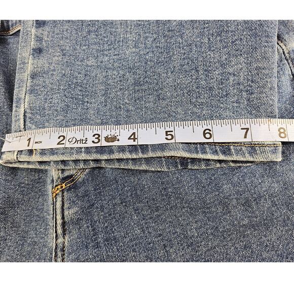 NOVA VINTAGE WOMEN'S BLUE WASH DENIM JEANS SIZE 26 – STYLE NVHRST836M BUTTON FLY - Picture 13 of 14